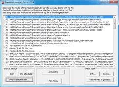 Trend Micro HijackThis Тренд Микро ХижакТис — скриншот 2
